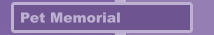 Pet Memorial